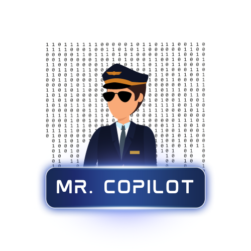 Adventures with Mr. CoPilot Logo